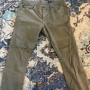 AG Adriano Goldschmied Olive Chinos